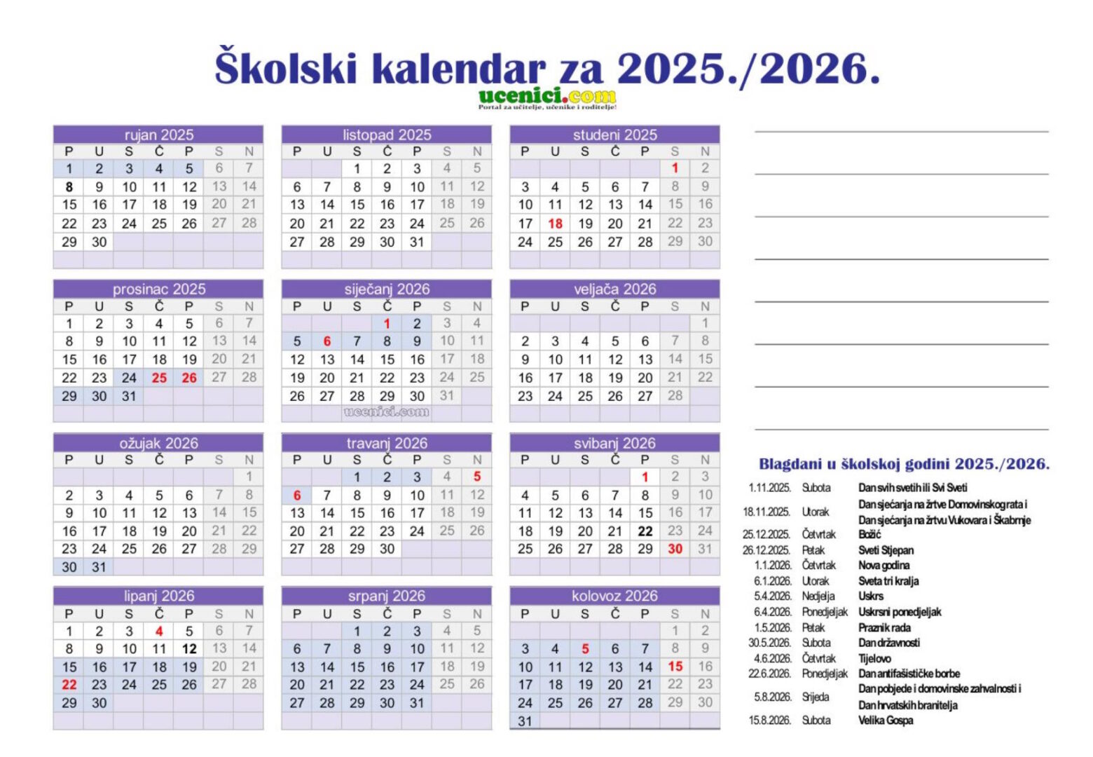 kalendar